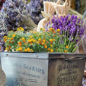 Vintage Metal Box ~ Restyled!